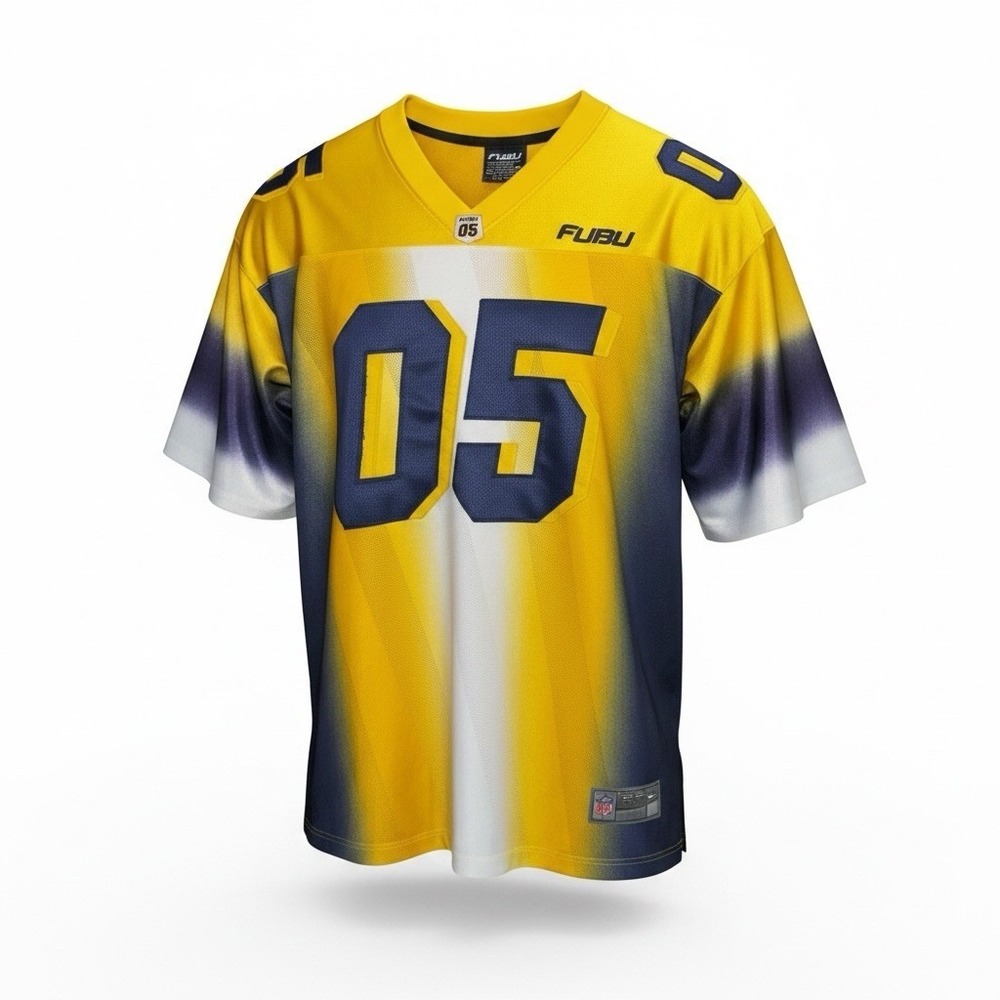 Vintage Fubu Football Jersey Champions League Men's 3XL